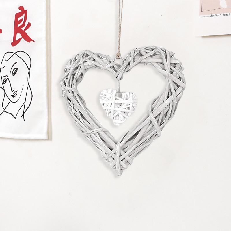 Convenient Heart Ornament Lightweight Window Hanging Pendant Creative Ornamental Decorative Heart Shape Chic Pendant