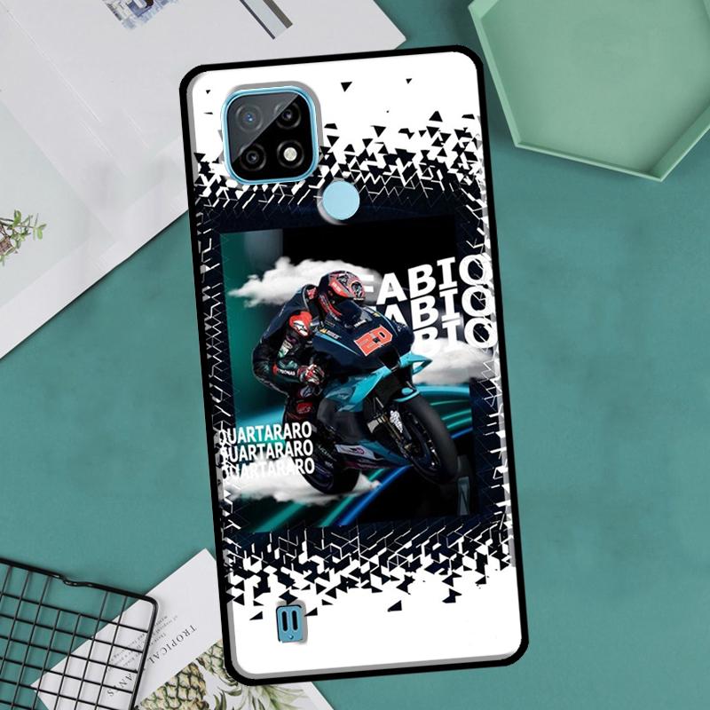 Fabio Quartararo Moto 20 For Realme GT Neo 2 3 Master 8i 9i 8 9 Pro Plus C35 Case For OnePlus 9 10 Pro 9R 10R Nord2