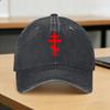 Summer Russian Orthodox Cross Baseball Cap Sun  Breathable Washed Trucker Hat Unisex-Teens Trendy Outdoor Gym Snapback Cap