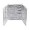 3 Sides Guard Aluminum Foil Stove Splatter Screen Insulation Kitchen Tool