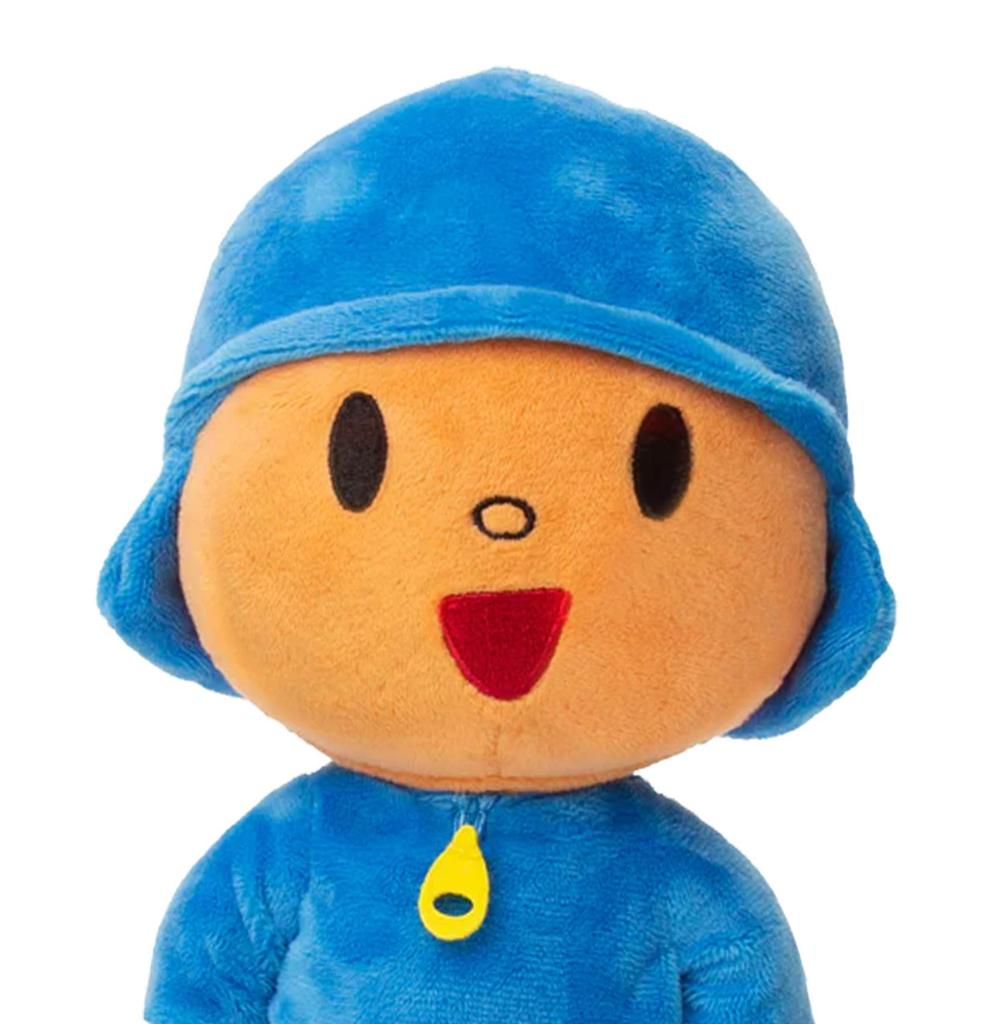 Mighty Mojo Pocoyo Plush Toy for and Boys Officially Licensed Plush Toy Preschool Leaning Plush Bedtime Doll - 12-inch Toddlers, Girls, - -