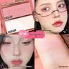 XUXU Colorism Highlighter & Blush Palette: Matte Brightening Multi-use Face Palette for Women.
