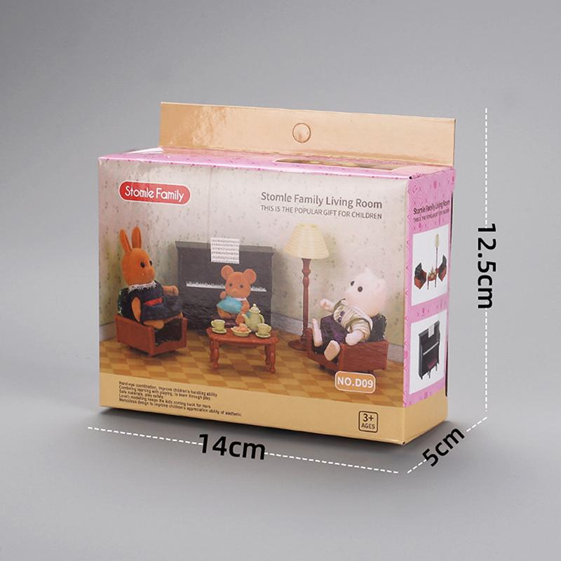 1:12 מיני ספה-פסנתר מדומה לסלון, סצנה מיניאטורית, בית בובות, ריהוט אירופאי, אביזרים דקורטיביים לבית בובות, דגם