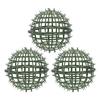 3 Pezzi Supporto a Griglia per Palla di Topiaria in Plastica Telaio per Composizioni Floreali per Matrimonio Casa Giardino Decorazione Sfera di Verde Pianta Artificiale