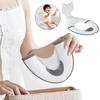 Coussin de siège de toilette pliable d'extérieur pour bébé pour hommes et femmes, anneau de coussin de siège universel portable anti-éclaboussures pour enfants