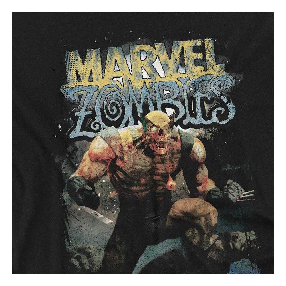 Marvel Zombies Unisex Adult Wolverine T-Shirt