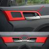 Fit For Hyundai Elantra 2017- Sticker Red Inner Door Handle Cover Trim 4PCS