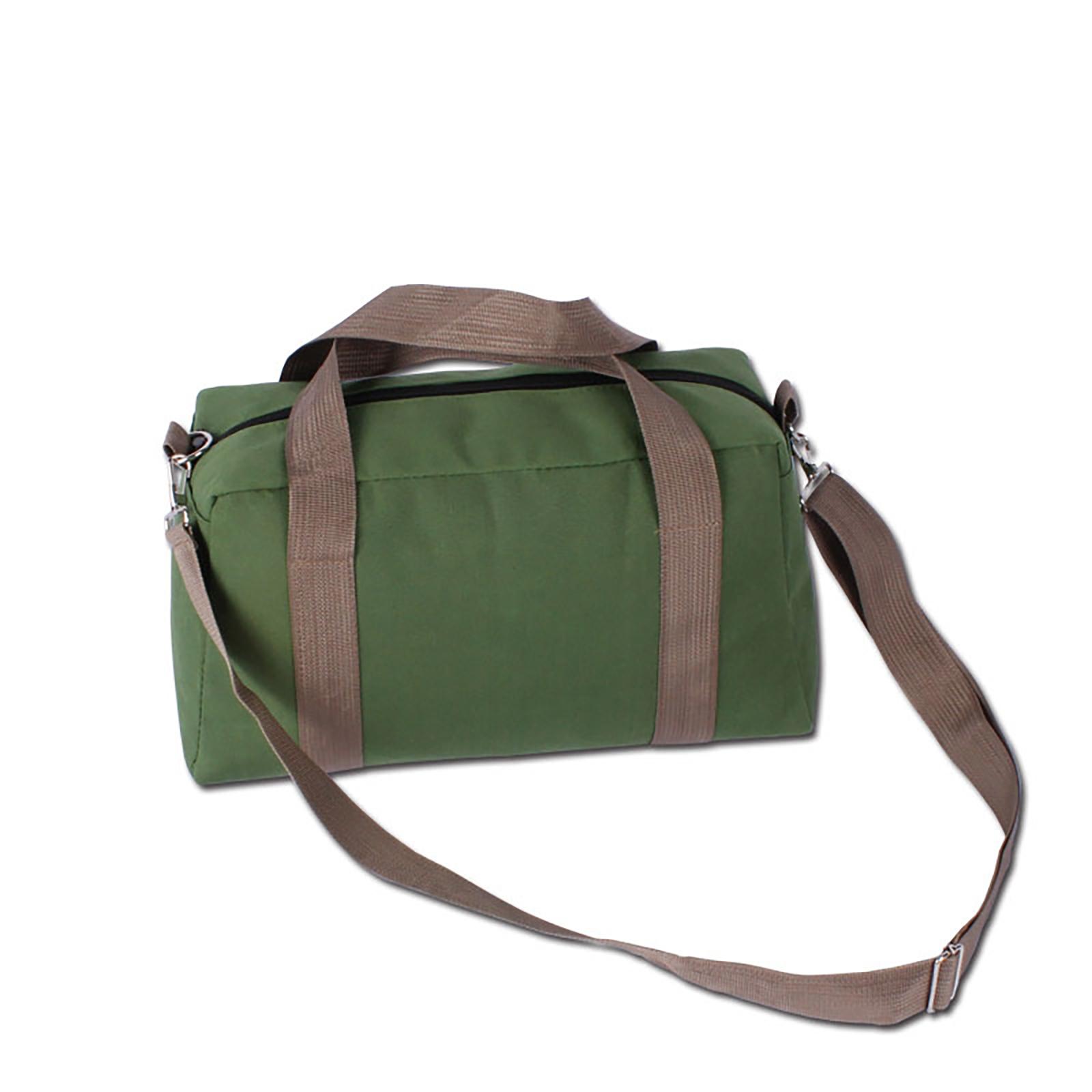 

12 16 20 Wide Mouth Tool Bag Canvas Tool Kit Power Tool #965