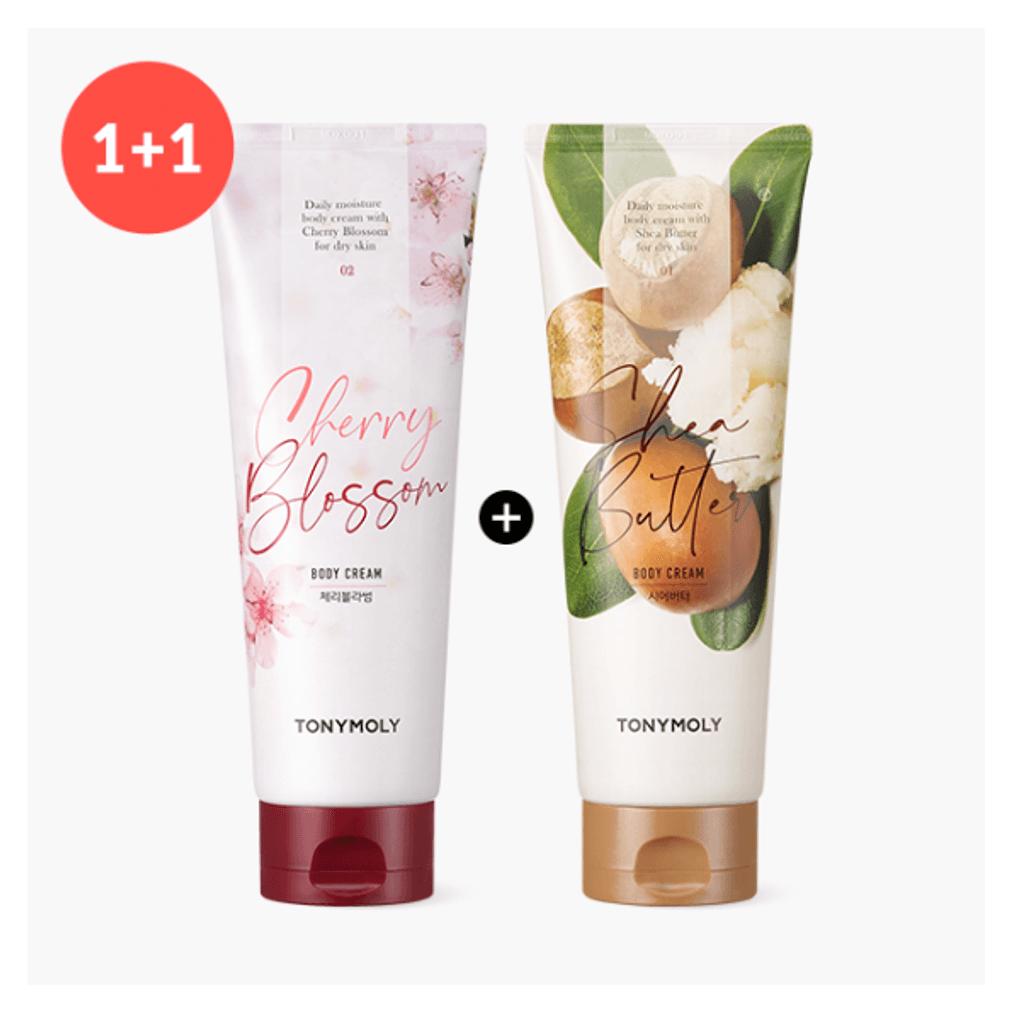 

Tony Moly Cherry Blossom/Shea Butter Moisture Body Cream (1+1)