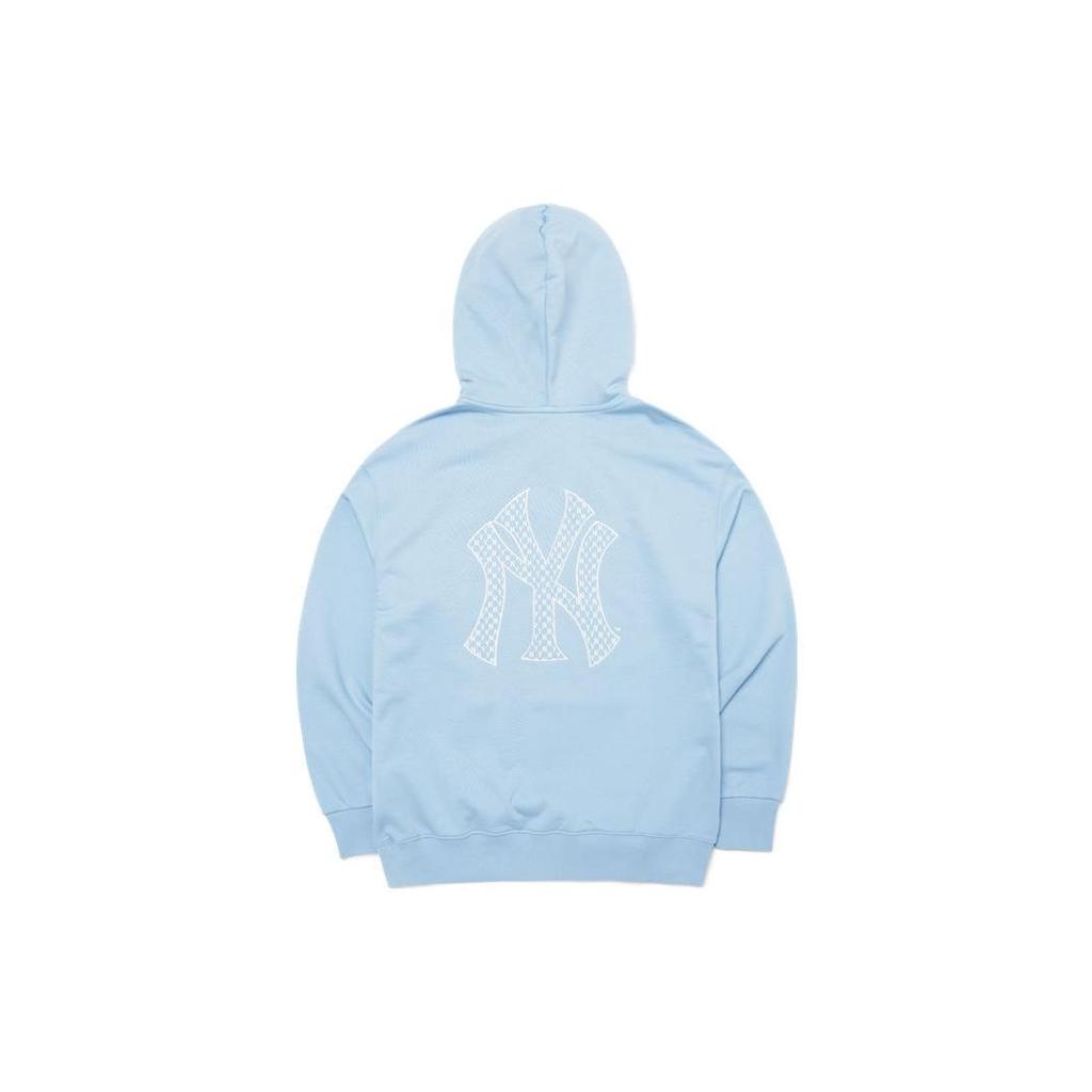 MLB New York Yankees Logo Printed Hoodie Unisex hoodies Blue 3AHDM0121-50BLL