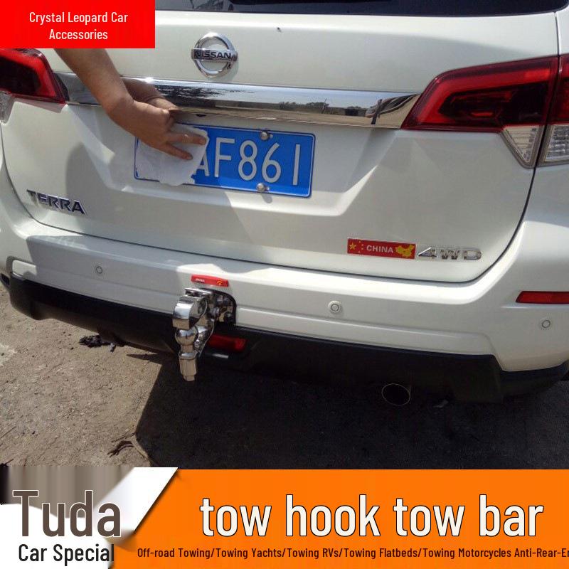 Nissan Terra Trailer Hooks & Tow Supports: Specialized Rear Hooks and Modified Tow Bars