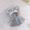 10cm Cotton Doll Clothes: Starfish & Normal Body Plush Outfits with Cat, Bear, Shawl, Vest