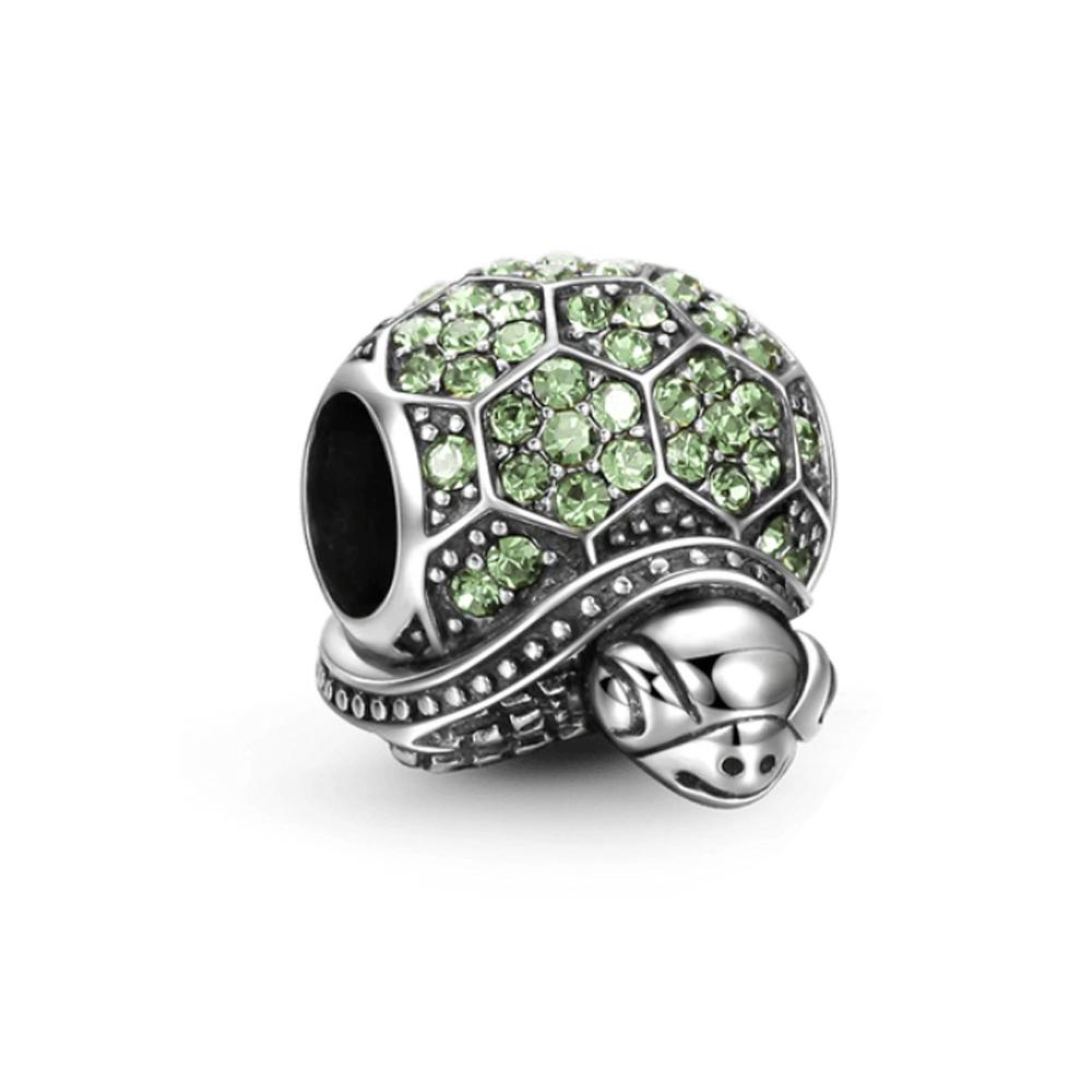 Pandantiv Charm Ocean Argint 925 Broască Țestoasă Delfin Sirenă Brățară DIY Bijuterii Cadou Femei Modă Seria Albastră