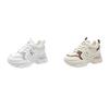 Inner Height-increasing Dad Shoes 2025 New Women's Spring and Autumn Thick-soled Air Cushion Shock-absorbing Sports Shoes Show Smaller Casual Women