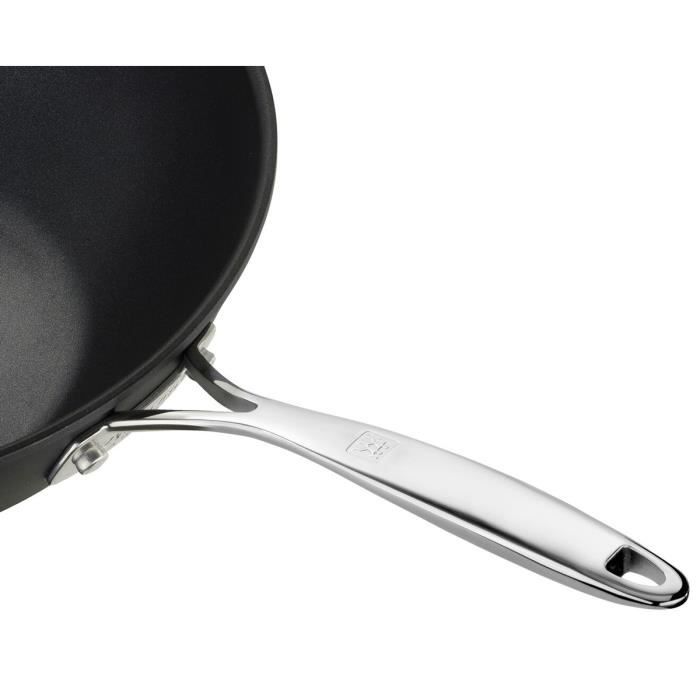 Wok - ZWILLING Forte - 30 cm - Aluminium Forgé - Antiadhésif - Tous feux compatibles