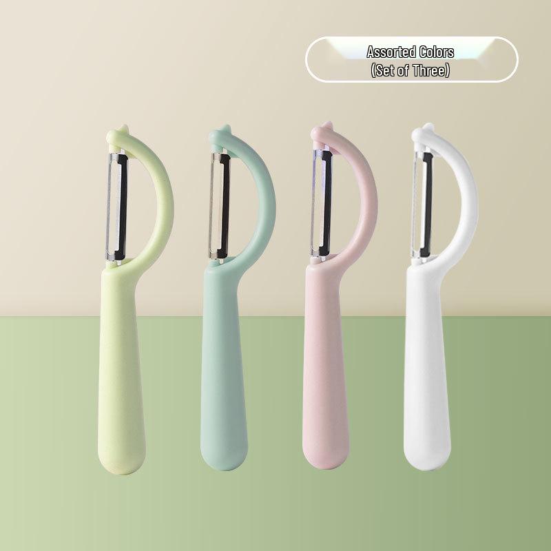 Stainless Steel Multi-functional Kitchen Peeler and Grater for Fruits, Vegetables, and Sugarcane