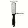 High-Quality 304 Stainless Steel Foot File, Double Sided Callus Remover for Dead Skin, Professional Pedicure Tool