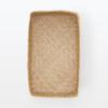 MUJI Seagrass Wickerwork Organizer 15cm Wide X 25cm Deep X 12cm 83411930 Basket, Large, Rectangular, Approx. High,