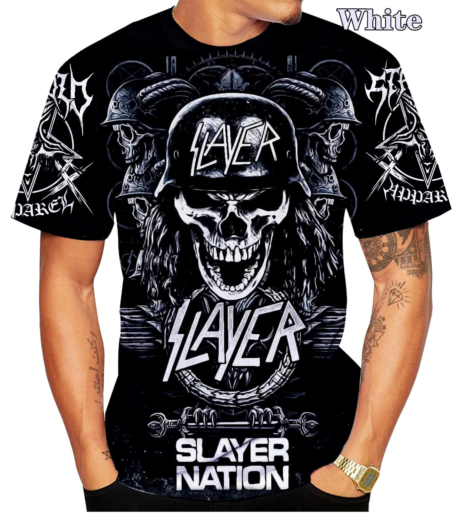 

2023 Мужская футболка с 3D-принтом черепа, уличная футболка в стиле хип-хоп, летняя одежда, модный крутой повседневный топ с персонализированным принтом XXXL синий