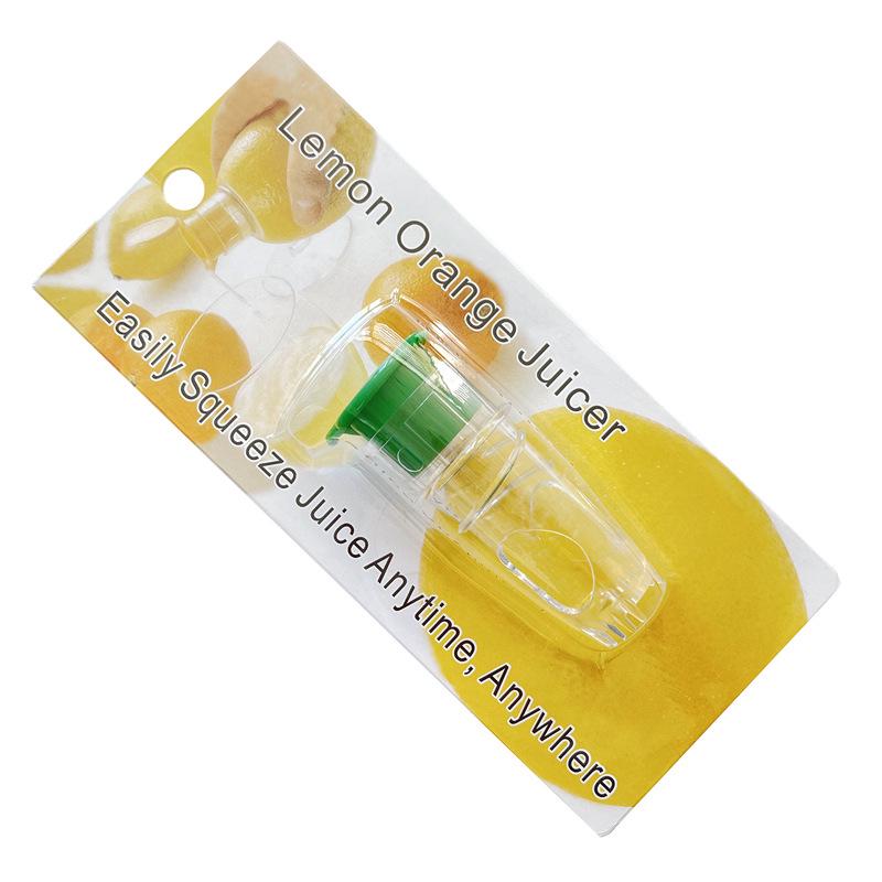 Compact Citrus Juicer: Portable Lemon & Orange Spiral Press