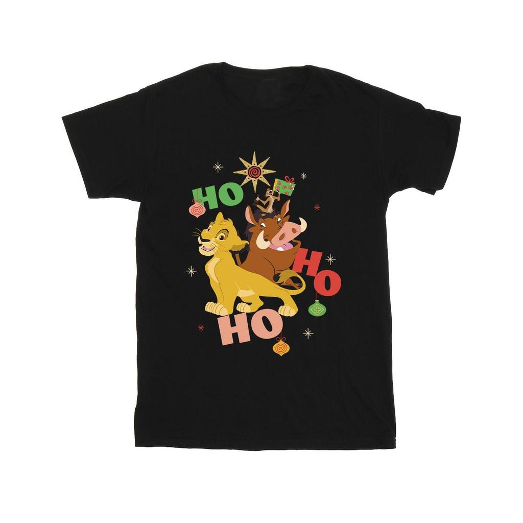 The Lion King Mens Ho Ho Ho Cotton T-Shirt
