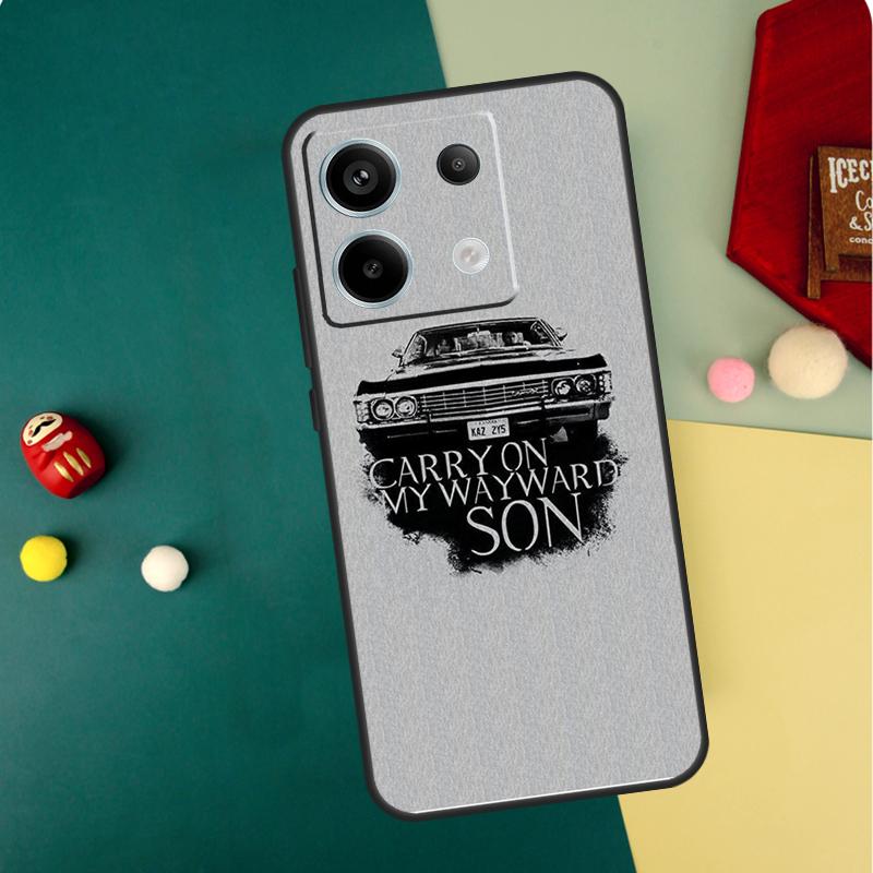 

Сверхъестественное CARRY ON WAYWARD SONS Чехол Для Xiaomi Redmi Note 14 13 12 11 10 9 15 Pro Plus Redmi 15 14C 13C 10C 12C 15C Funda Redmi 15 5G