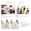 Japanese Landscape Theme Ink Painting Backdrop Red Cherry Blossom Scenery Poster Banner Art Home Decor Photo Background Props2195