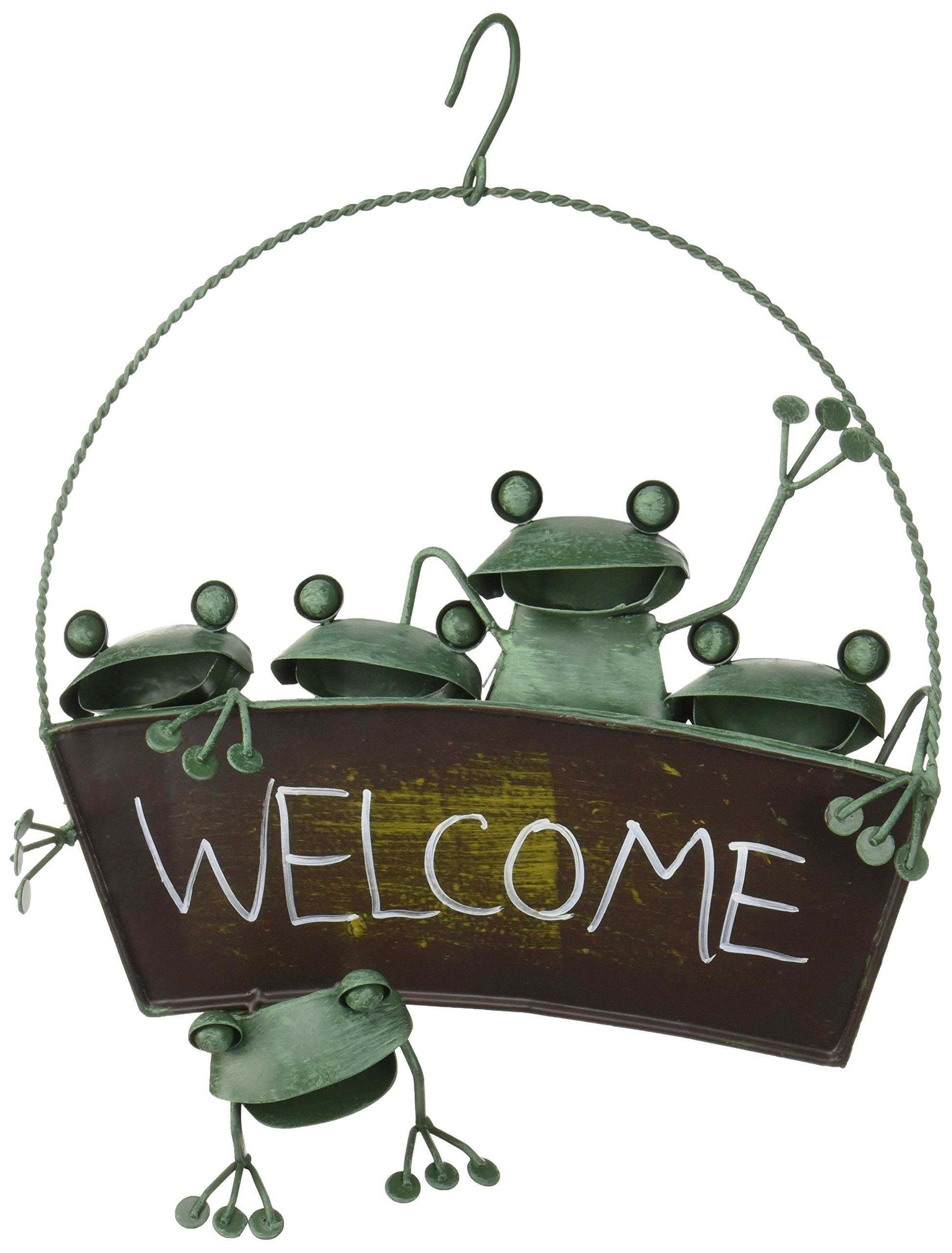 

Murataya wall hanging Frog hanging welcome [Frog plate] зелений