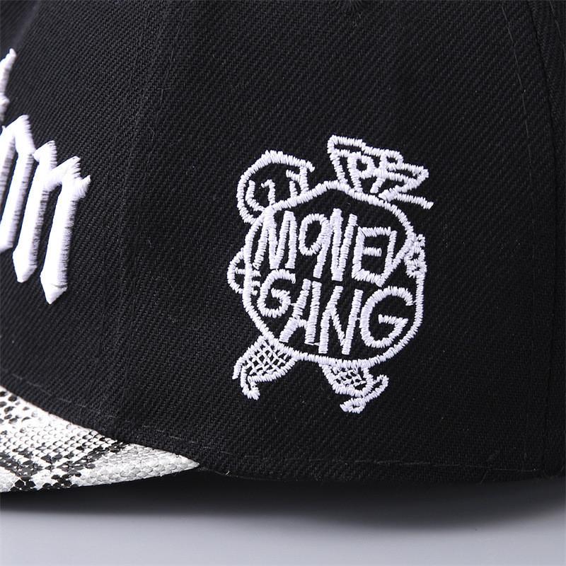 Compton Baseball Cap With Large Brim For Streetwear And Hip Hop Style