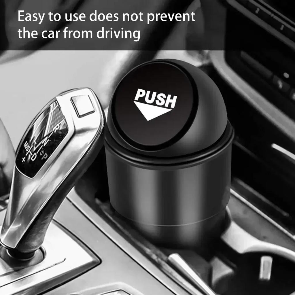 Car Trash Garbage Can Auto Trash Dust Case Holder Bin Box Car-styling Yellow Red Blue Black Gray Amagi