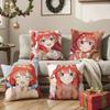 The Quintessential Quintuplets-MT Nakano Itsuki Pillow Case Comfort Sofa Bed Silky Elegant Invisible Zipper Pillow Cushion Cover