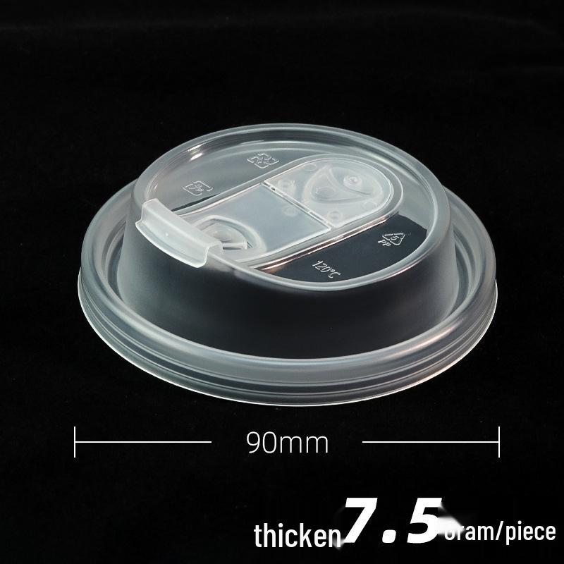 Double-Layer Paper Milk Tea & Coffee Cups with Lids - 500ml & 700ml