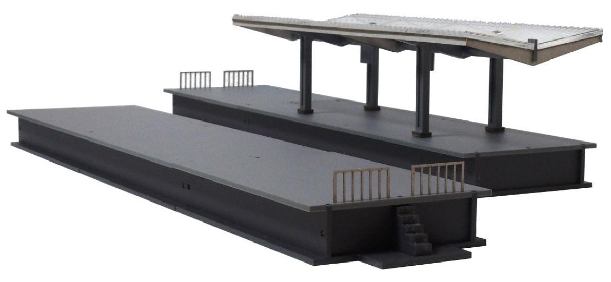 

Advance HO gauge 2001 Island platform basic kit (paper & acrylic structure kit)