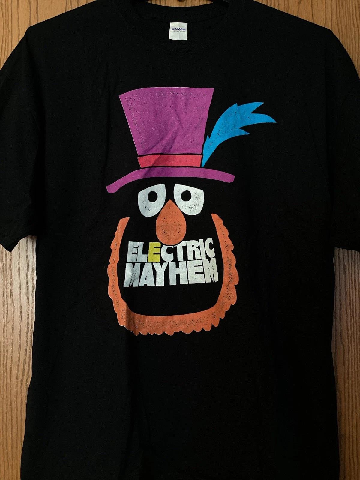 The Muppets - “Electric Mayhem” (American Muppet Rock Group) -Black Shirt - 2XL 2XL