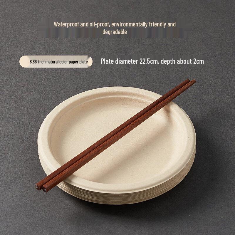 Qiwei Disposable Picnic Tableware Set