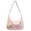 Cartoon Simple Large-capacity Bag, High-end Women's Bag, Fashionable and Cute Messenger Bag, Commuter Versatile Dumpling Bag