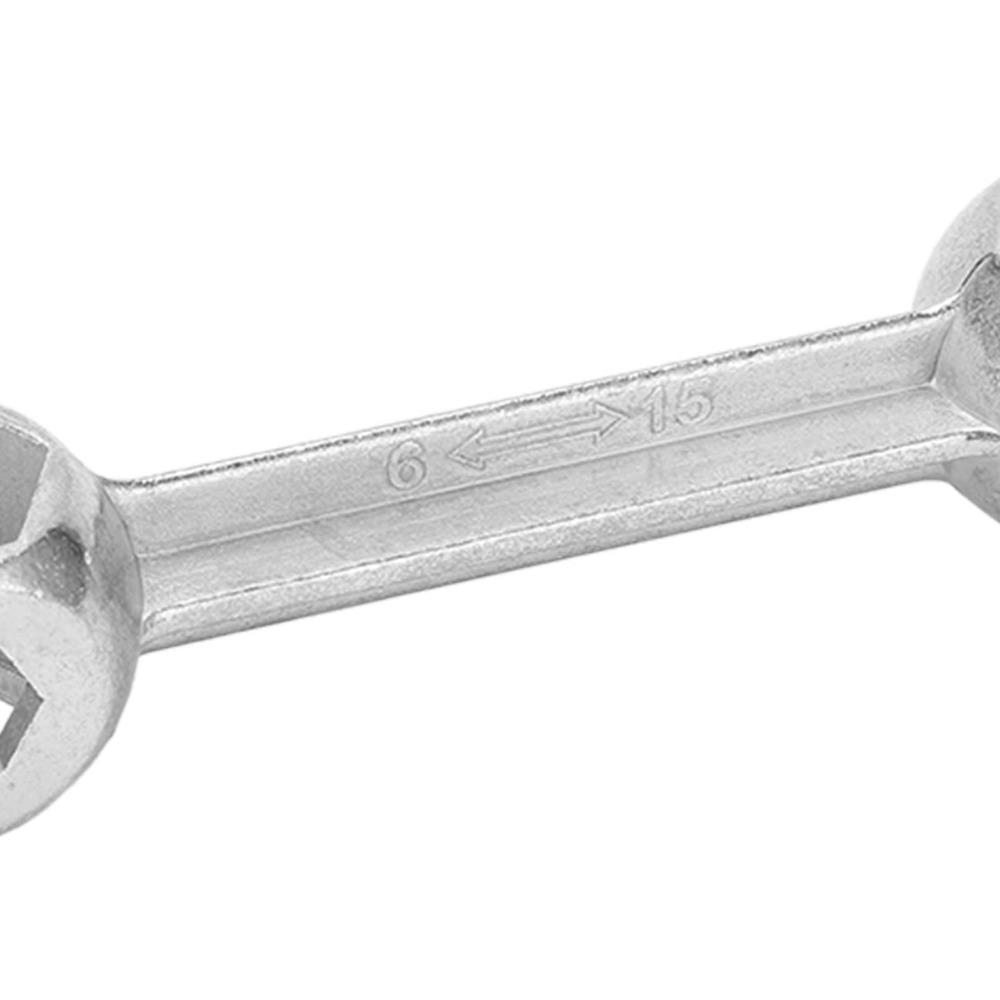 2PCS 6-15mm Hexagonal Bike Wrench 10 in 1 Cycle Spanner Portable Hex Bone Wrench  Bike Repairing