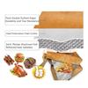 BBQ Blanket for Resting Meat Aluminum Foil Foldable Reusable Zipper Opening Dual Handle Insulated Brisket Resting Blanket