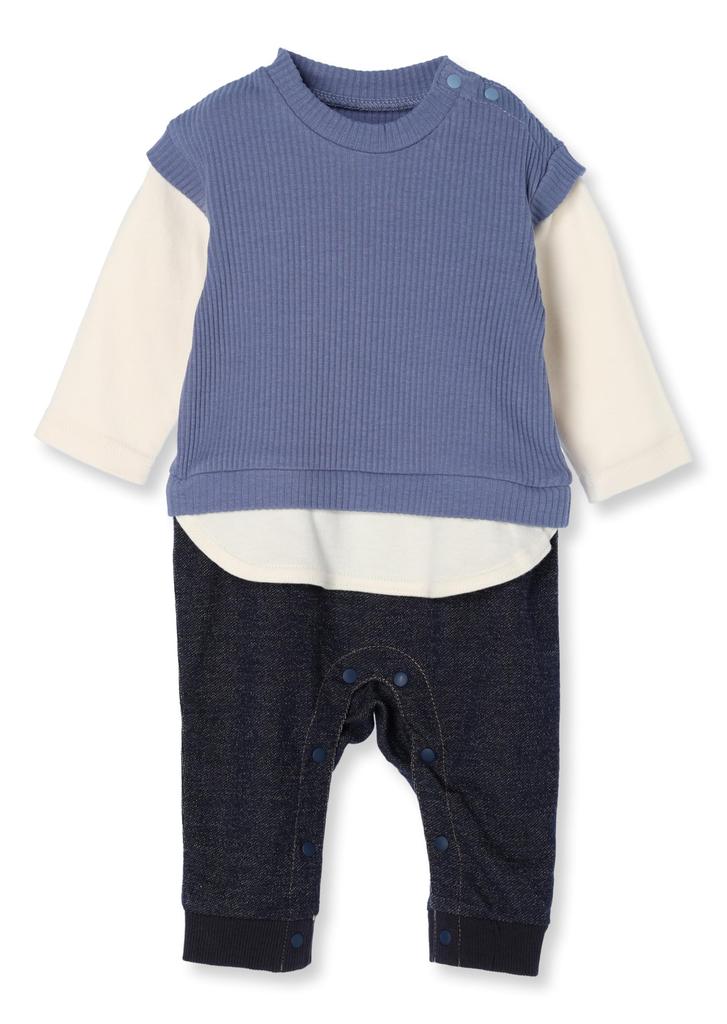 Coverall 23KZ Best Tsukiall B 70 Boys [Kids Zoo]