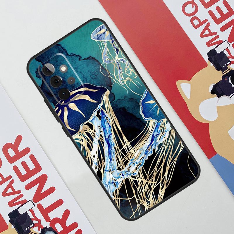 Magic Jellyfish Case For Samsung Galaxy A52 A32 A12 A56 A36 A16 A13 A23 A33 A53 A54 A34 A14 A15 A35 A55 A17