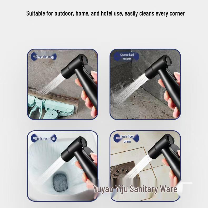 Handheld Bidet Spray Gun Nozzle - Cross-Border Body Washer
