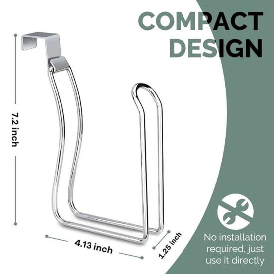 Wall Mount Paper Towel Holder Sturdy Rust-Proof Easy Installation Decorative Functional Roll Paper