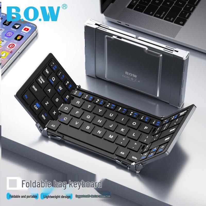 B.O.W Faltbare kabellose Bluetooth-Tastatur