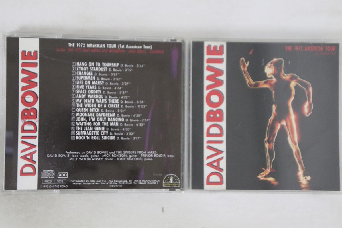 

CD ДЭВИД БОУИ - 1972 Американский тур PRCD1038 GOLDEN STARS 1990 Италия Рок Б/У