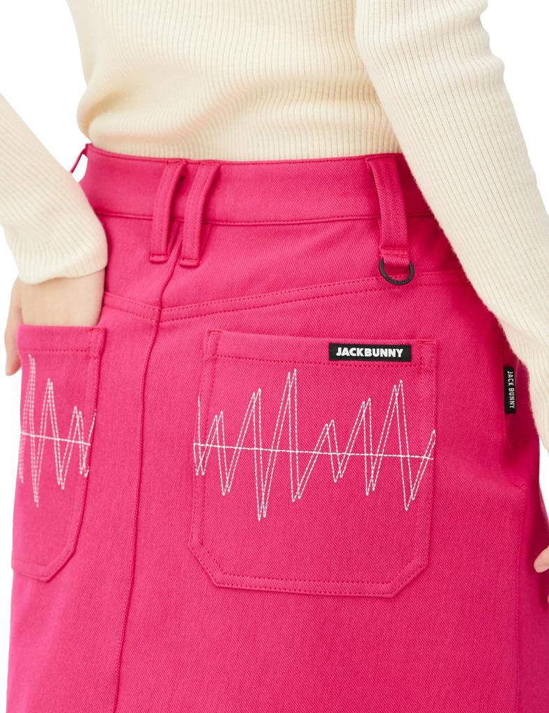 Jack Bunny Stretch Bonded Skirt 0 Women's / 263-3234118 090_Pink [S]