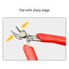 Electrical Wire Cable Cutters High Leverage Side Snips Flush Pliers Professional Hand Tool with Ergonomic Handle