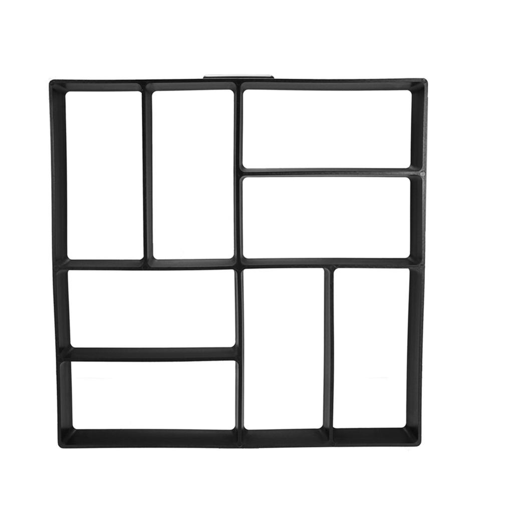 Walk Way Cement Molds Regular Thickened Plastic DIY Concrete Molds Forms for Patio Lawn & Garden