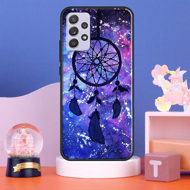 Dream Catcher Feather Wolf Case For Samsung Galaxy A53 A33 A73 A13 A50 A51 A71 A12 A22 A32 A52 A72 A21S A52S Cover