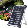 Pond Oxygenator Solar Powered 5W Oxygen Pump for Outdoor Fish Tank Aquarium with Maintenance and Sustainable Design