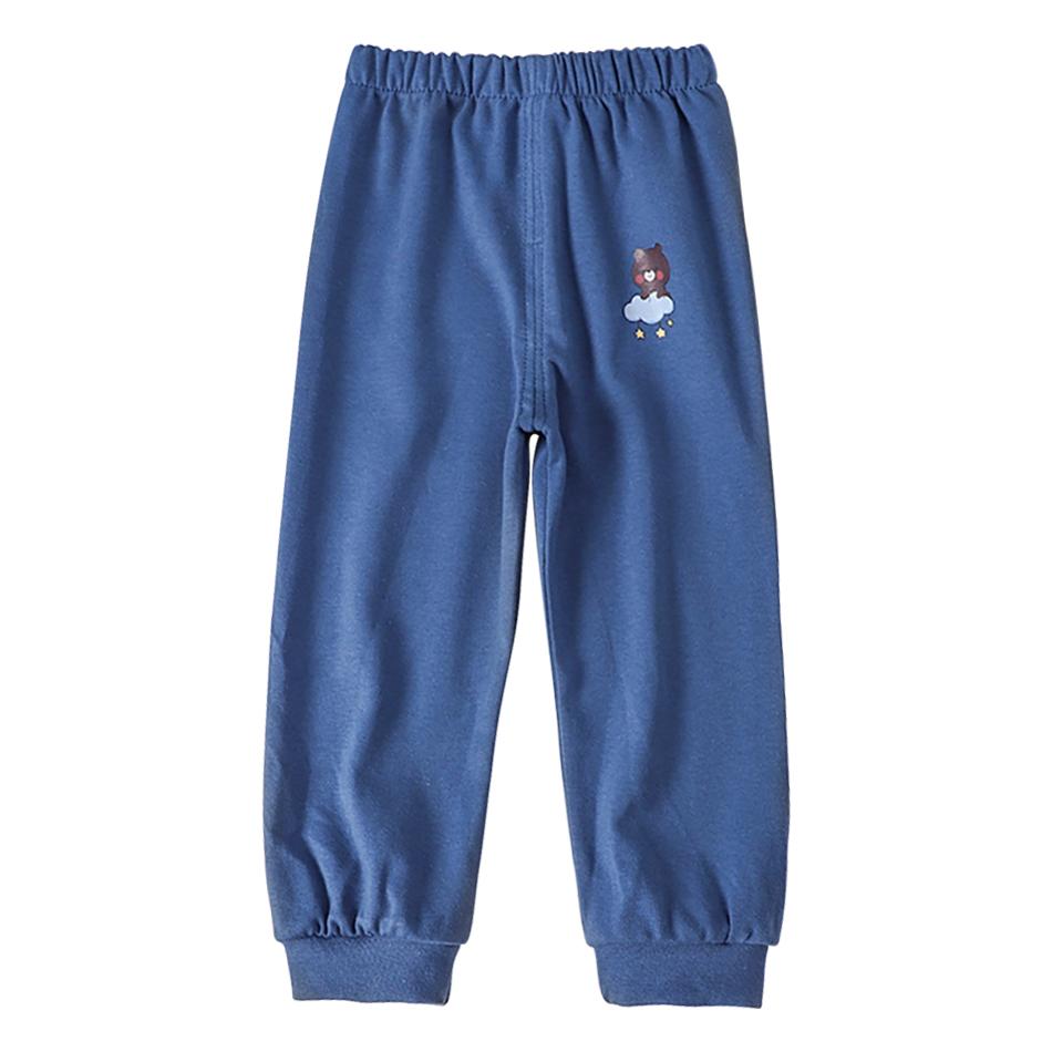 Dětské spodky Unisex ležérní dlouhé kalhoty pro chlapce a dívky Jaro Podzim Elastický pas Kreslená zvířátka Capri Dětské oblečení